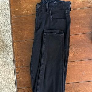 American Eagle Outfitters High Rise  black jegging